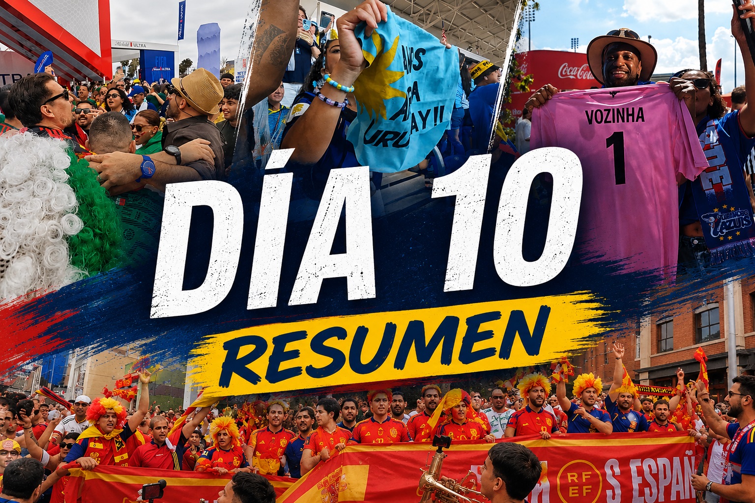 Mundial 2026: dia 10