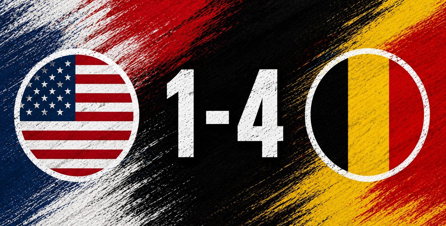 Bélgica golea 4-1 a Estados Unidos