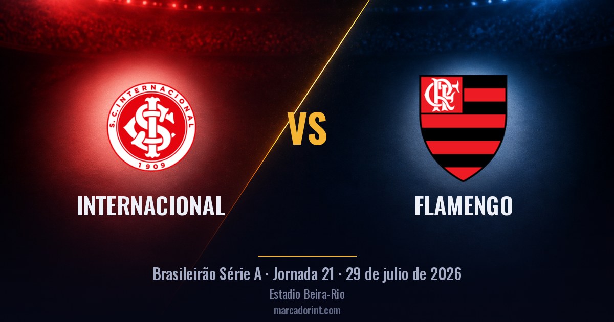 Internacional vs Flamengo