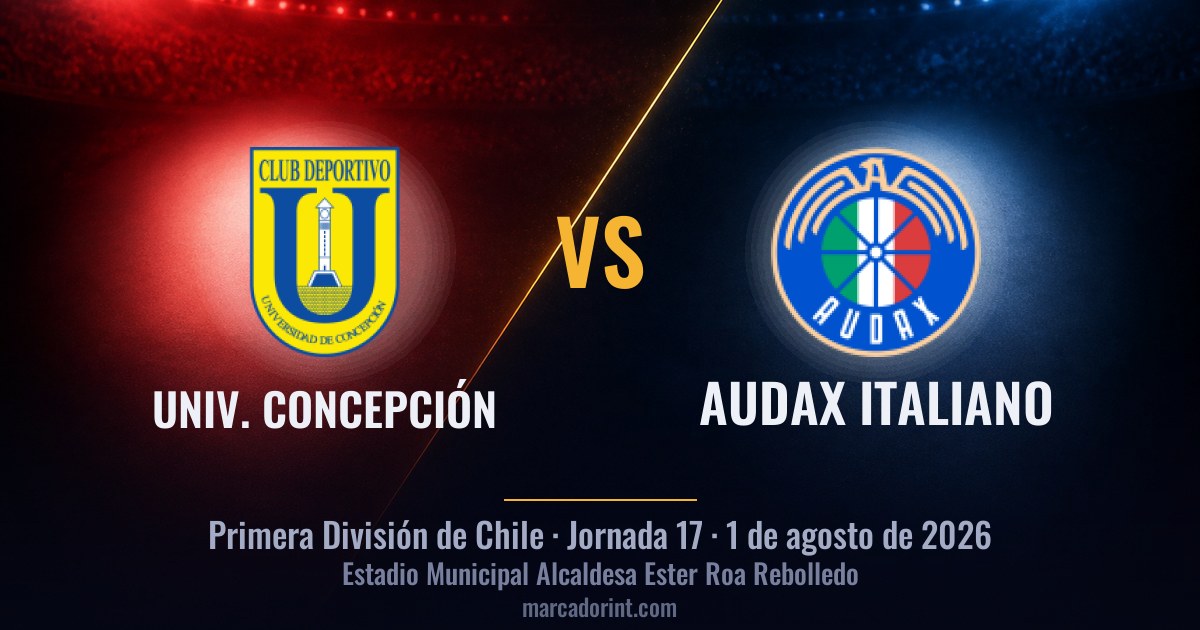 Univ. Concepción vs Audax Italiano