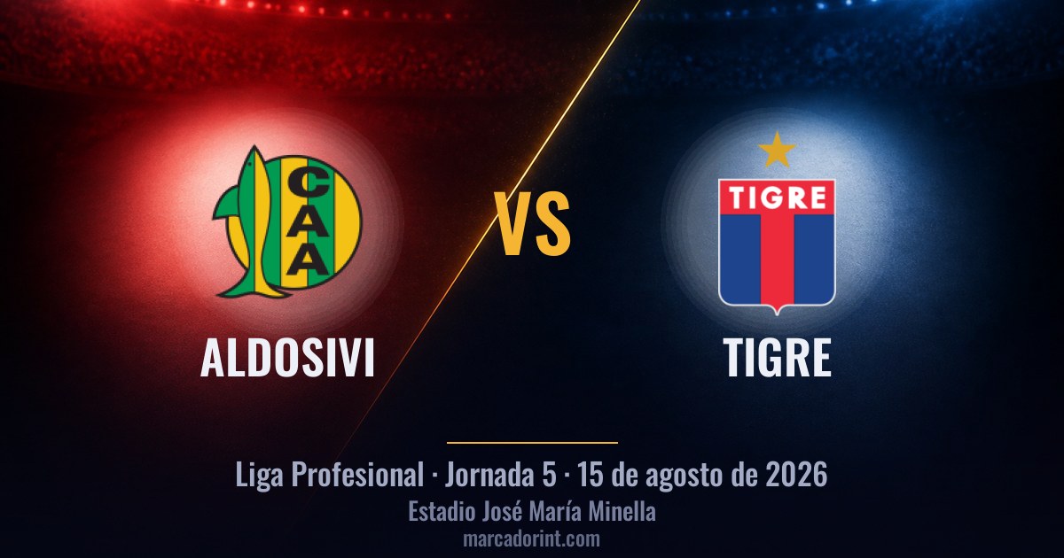 Aldosivi vs Tigre