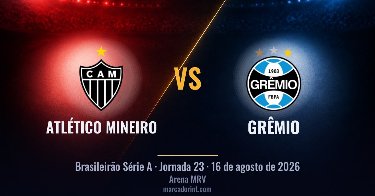 Atlético Mineiro vs Grêmio