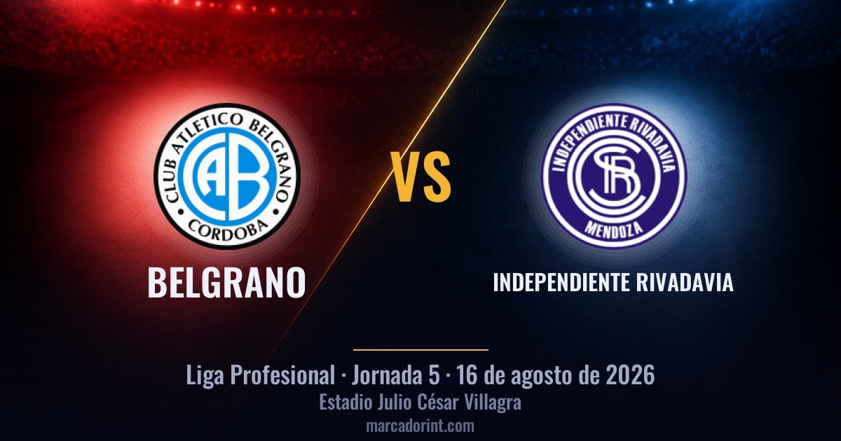 Belgrano vs Independiente Rivadavia