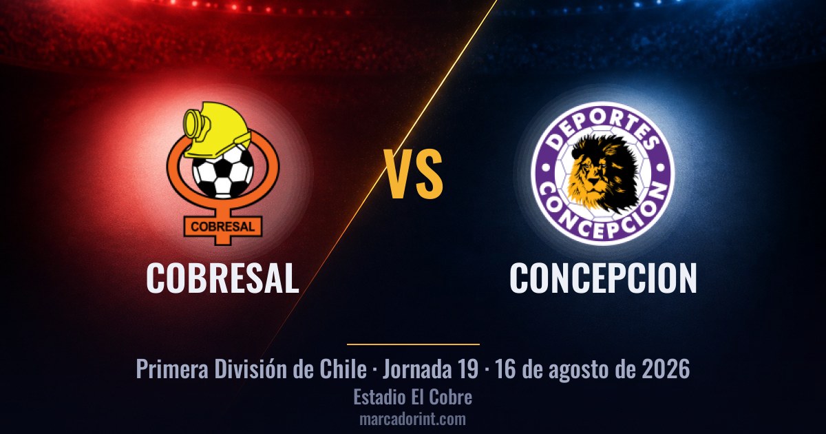 Cobresal vs Concepcion