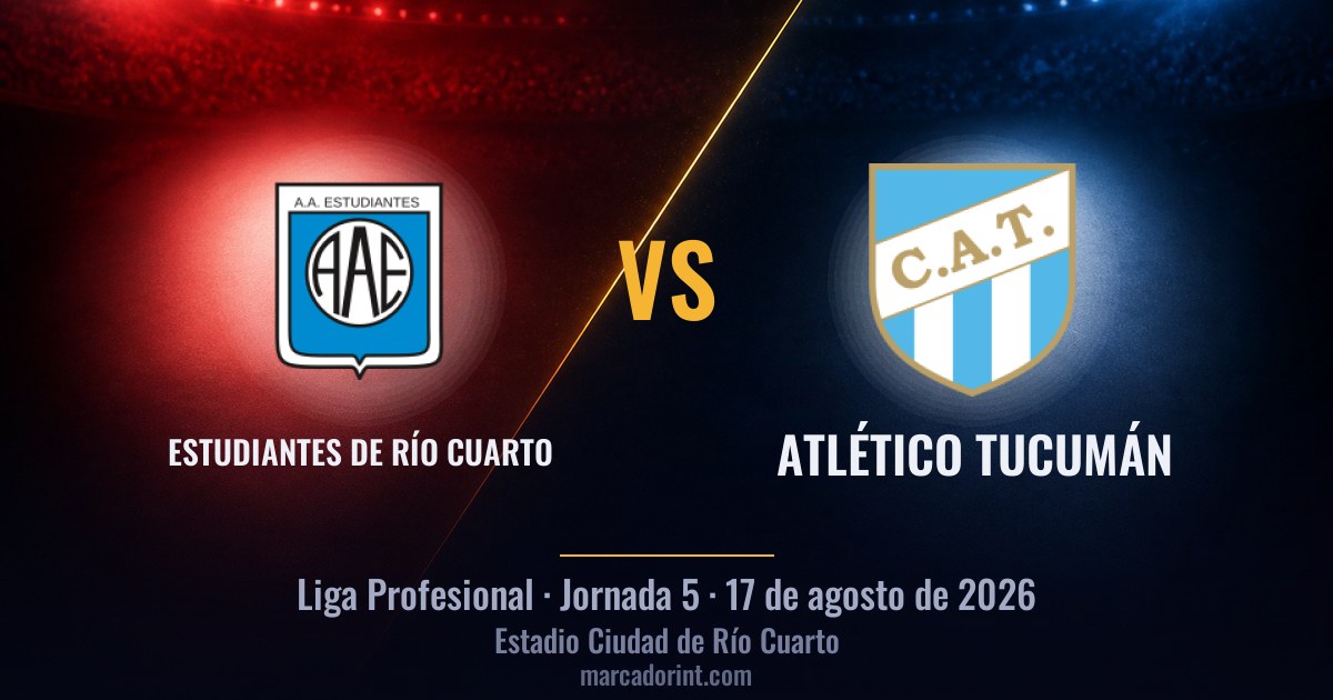 Estudiantes de Río Cuarto vs Atlético Tucumán