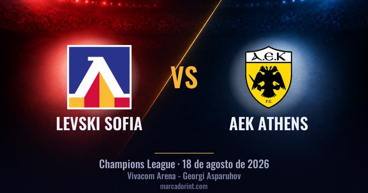 Levski Sofia vs AEK Athen