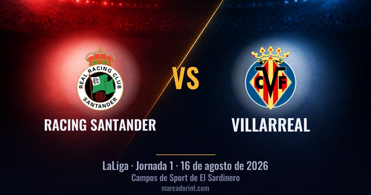 Racing Santander vs Villarreal