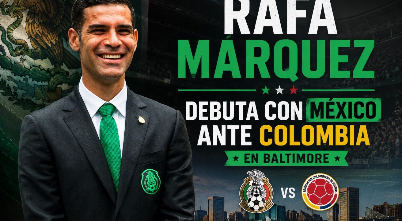 Rafa Márquez debuta con México ante Colombia en Baltimore