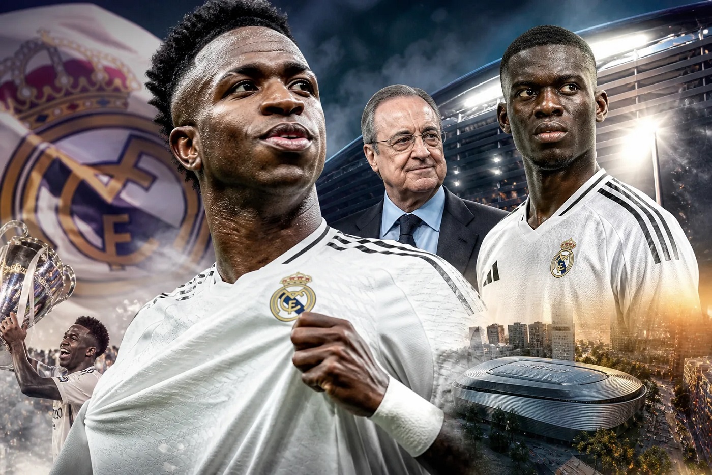 Vinícius Júnior renueva con el Real Madrid hasta 2032 y se ficha a Diomande