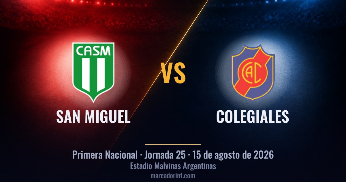 San Miguel vs Colegiale