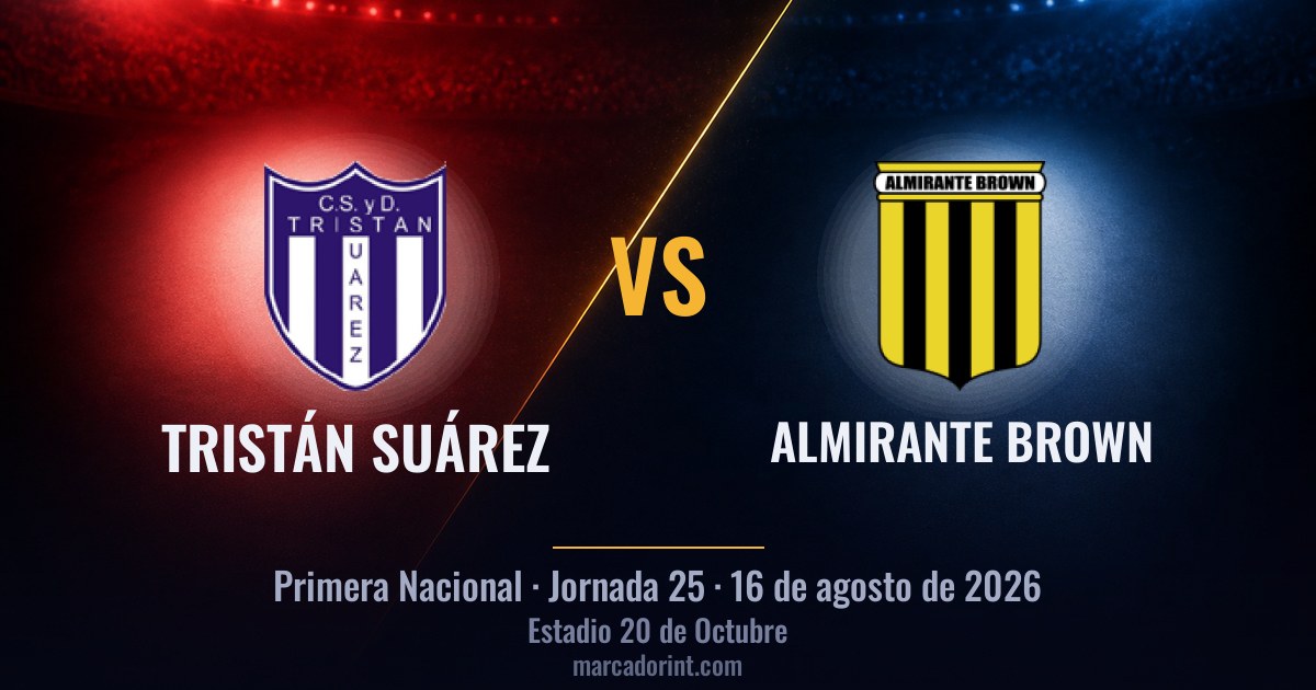Tristán Suárez vs Almirante Brown
