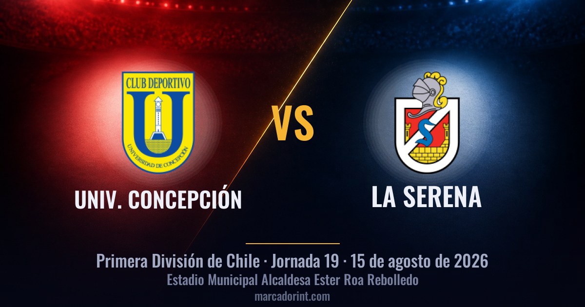 Univ. Concepción vs La Serena