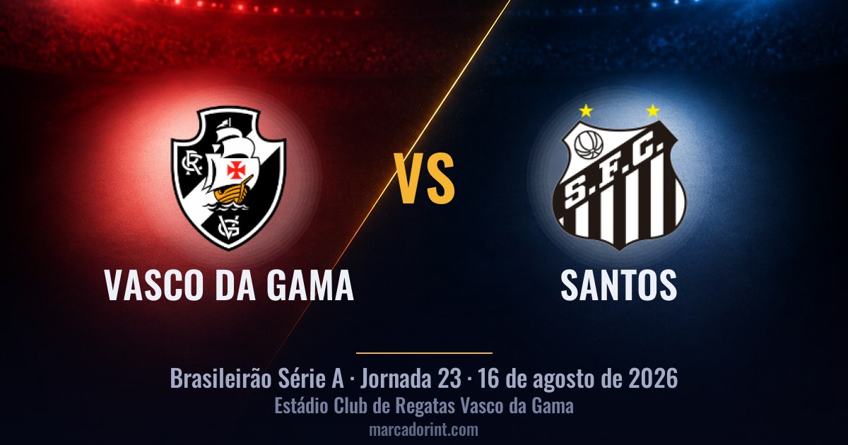 Vasco da Gama vs Santo