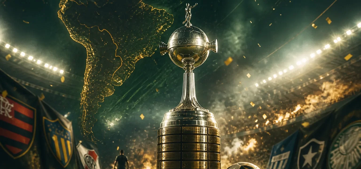 Trofeo de la Copa Libertadores 2026 antes de los cuartos de final